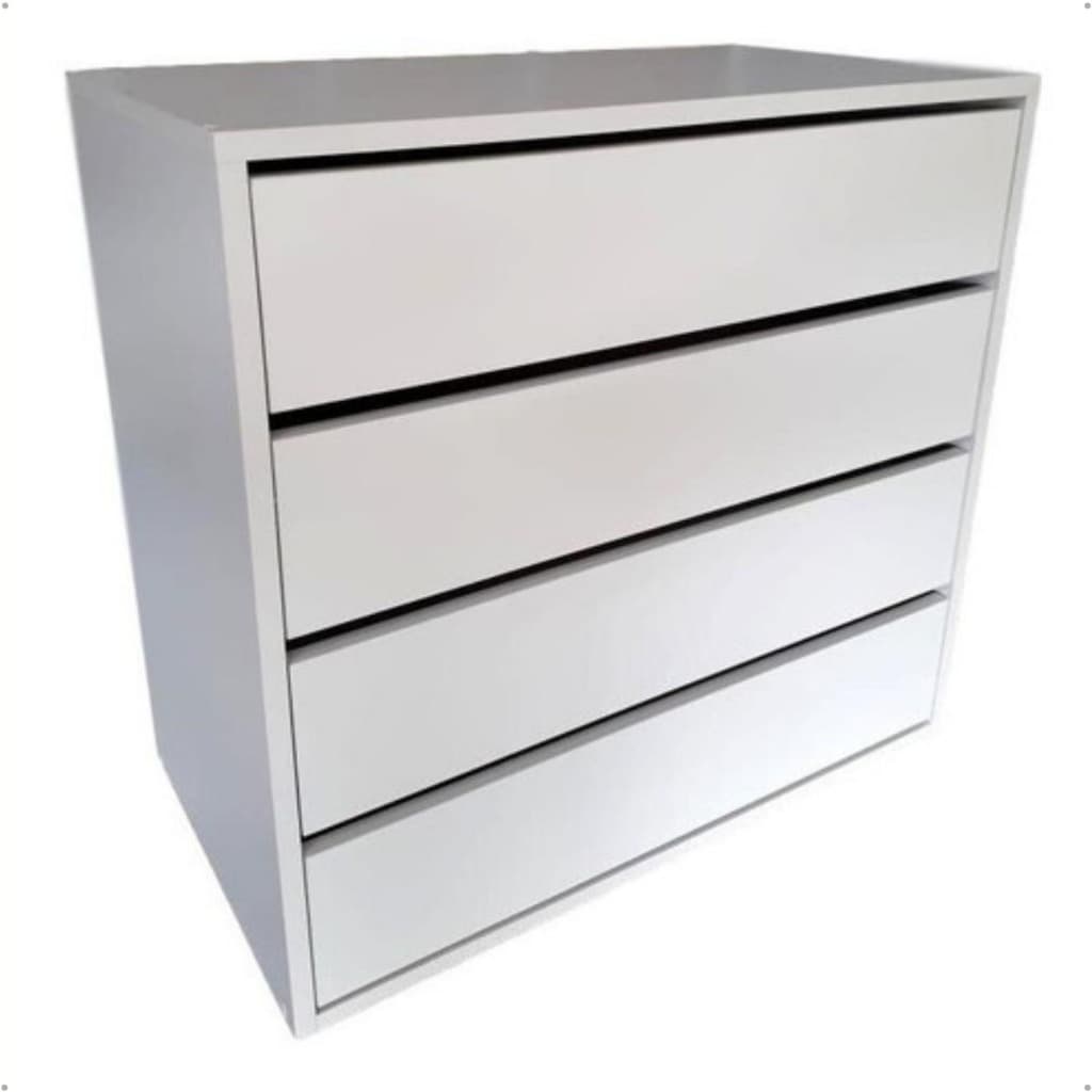 Gaveteiro Luxo Reforçada 100% MDF Modular Vai Montado Organizador para Guarda Roupa Closet Cômoda