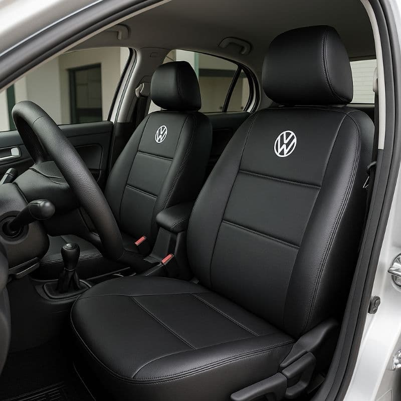 Capa De Banco Automotivo Volkswagen Gol 2008 a 2017 Couro Sob Medida