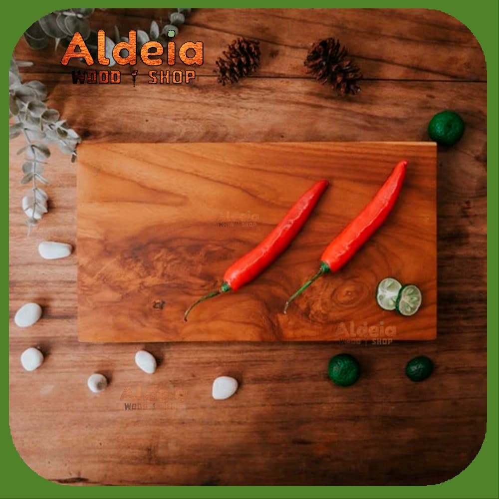 Tábua de Corte Madeira Maciça Madeira Nobre Tábua de Carne Tábua Retangular