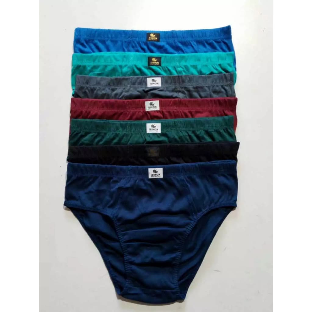 Kit 10 Cueca Adulto Básica modelo tradicional comum - SLIP 100% Algodão P M G GG XGG GG1 GG2