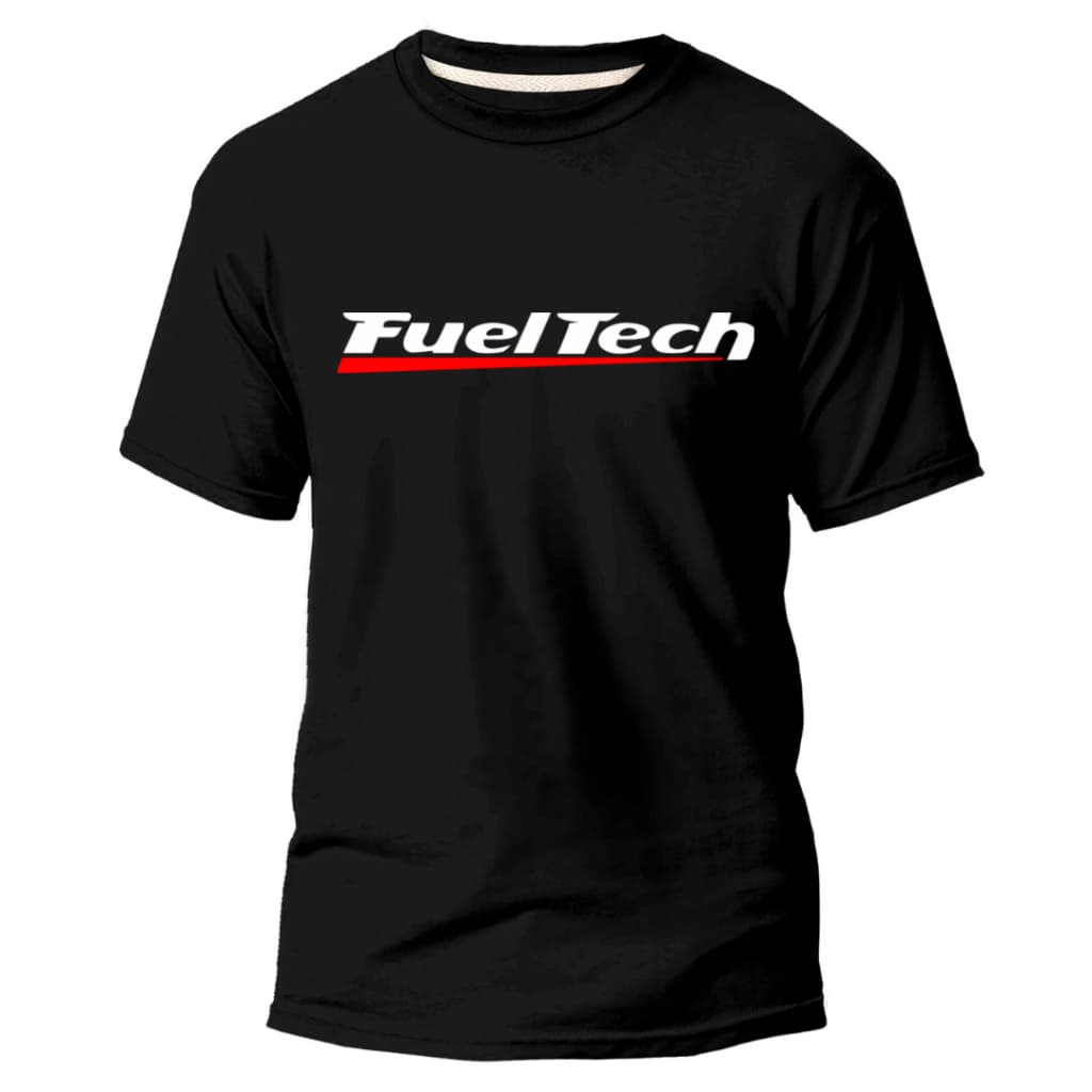 Camiseta FuelTech Custon Premium T-Shirt 100% Algodão fio 30.1