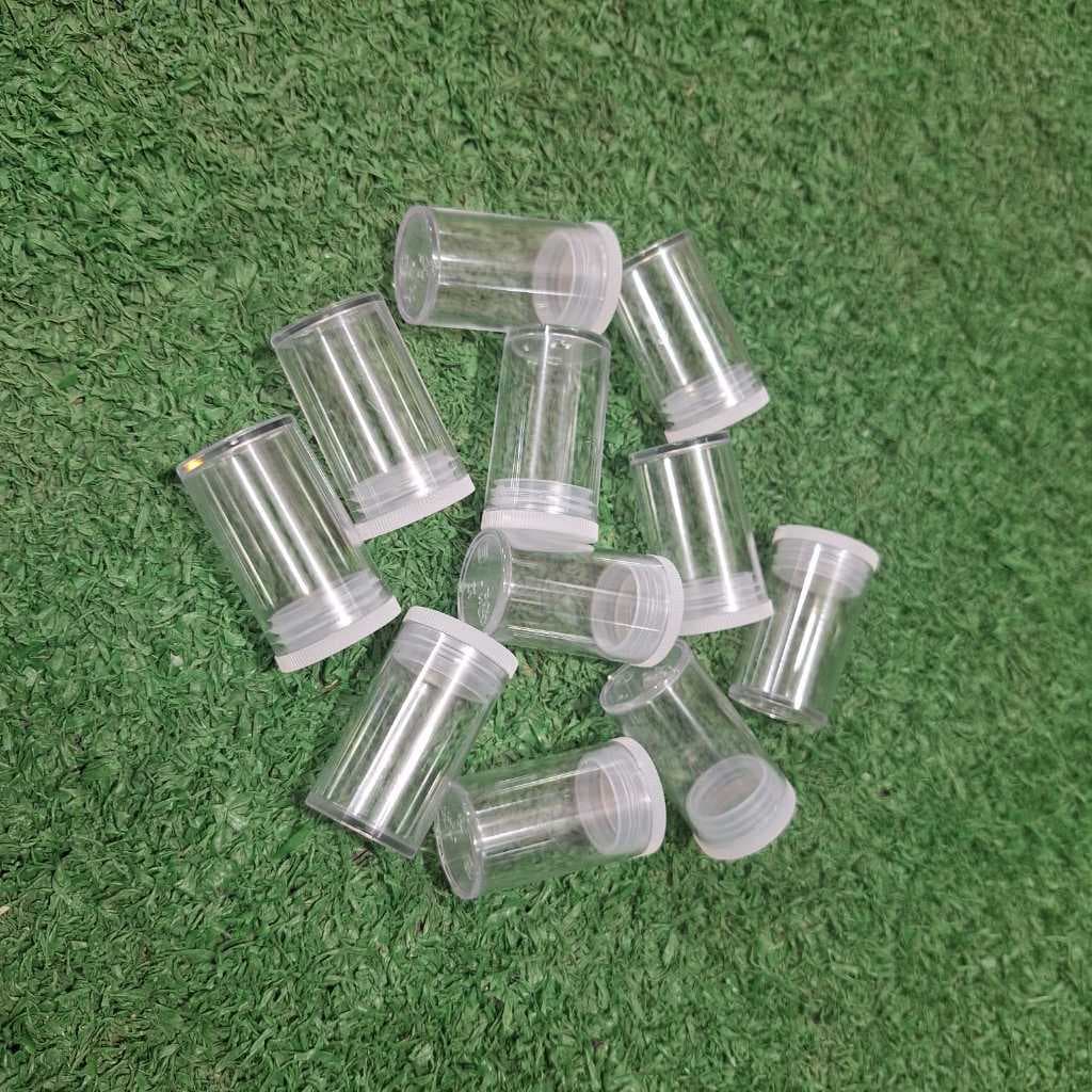 100 Unidades De Frasco De Glitter Potinho Com Tampa Pressão