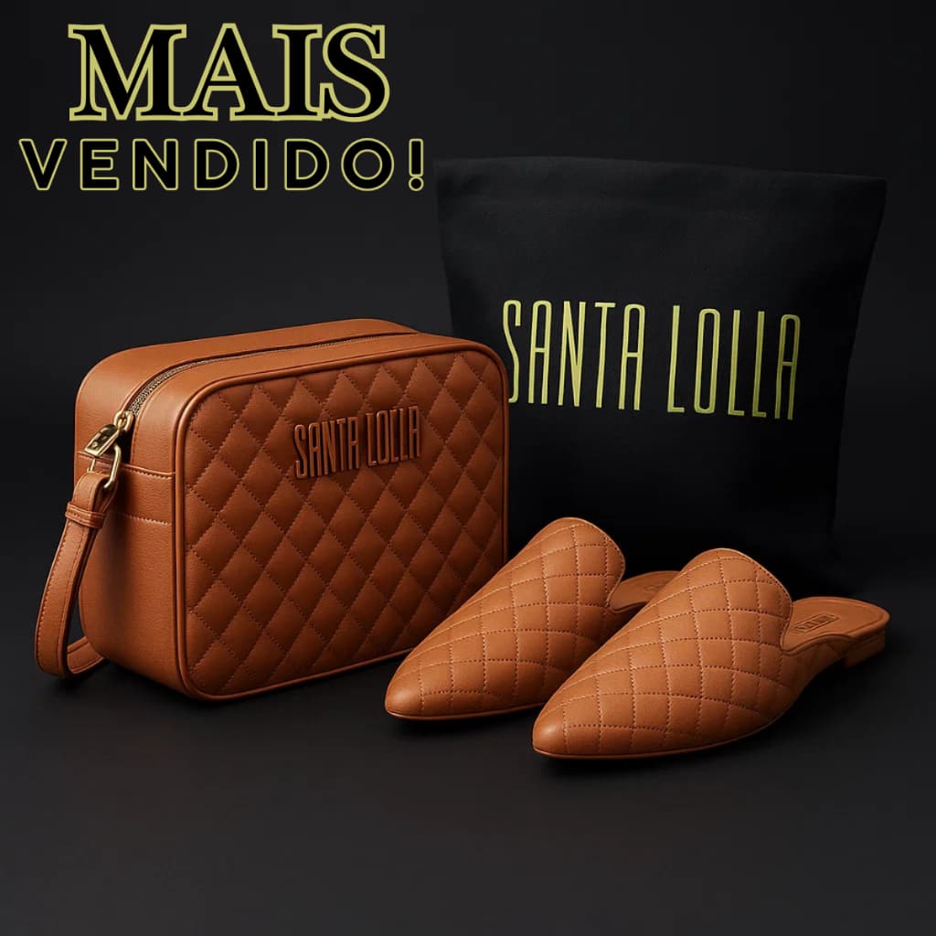 Mulle Sapatilha Feminina Kit sapatilha Bolsinha Tecido Bolsa Injetada Com Alça Confortavel