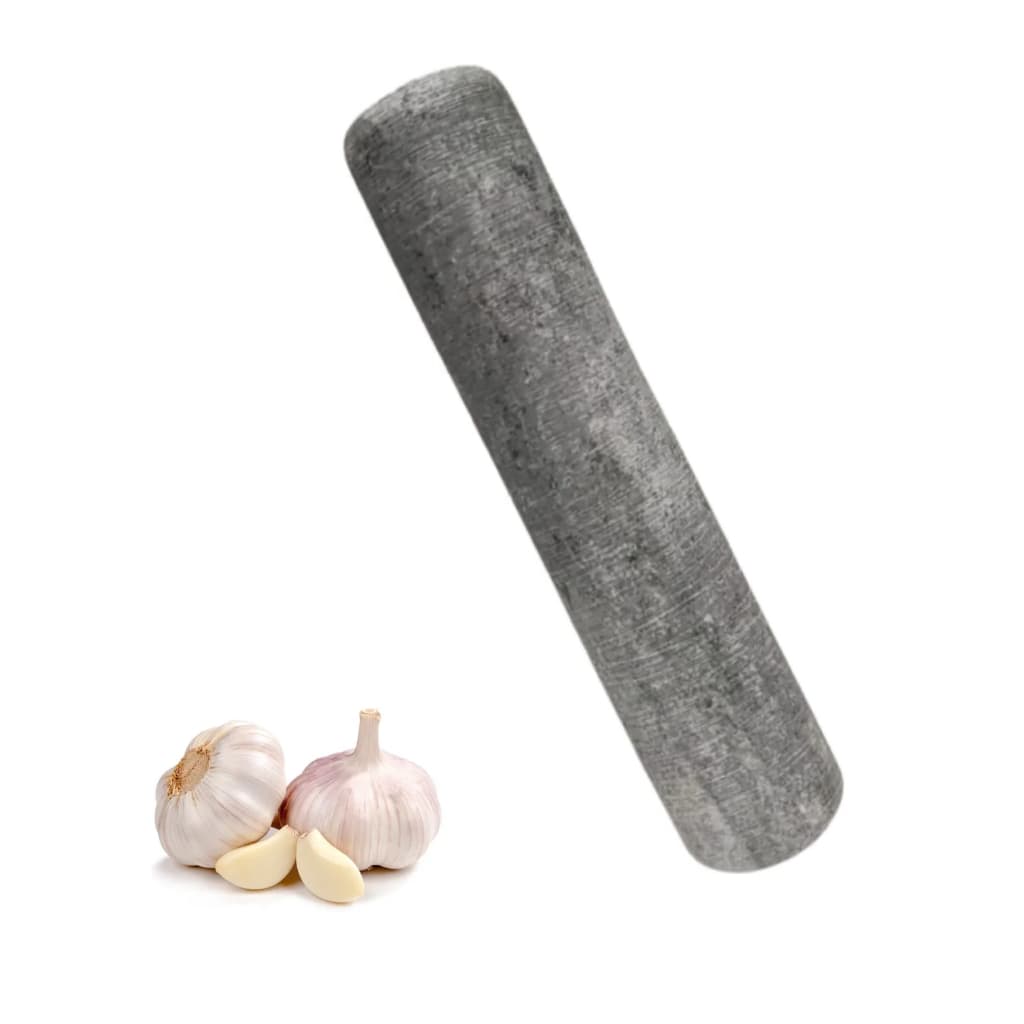 Socador de Alho Pedra Sabão Reposição Mão de Pilão