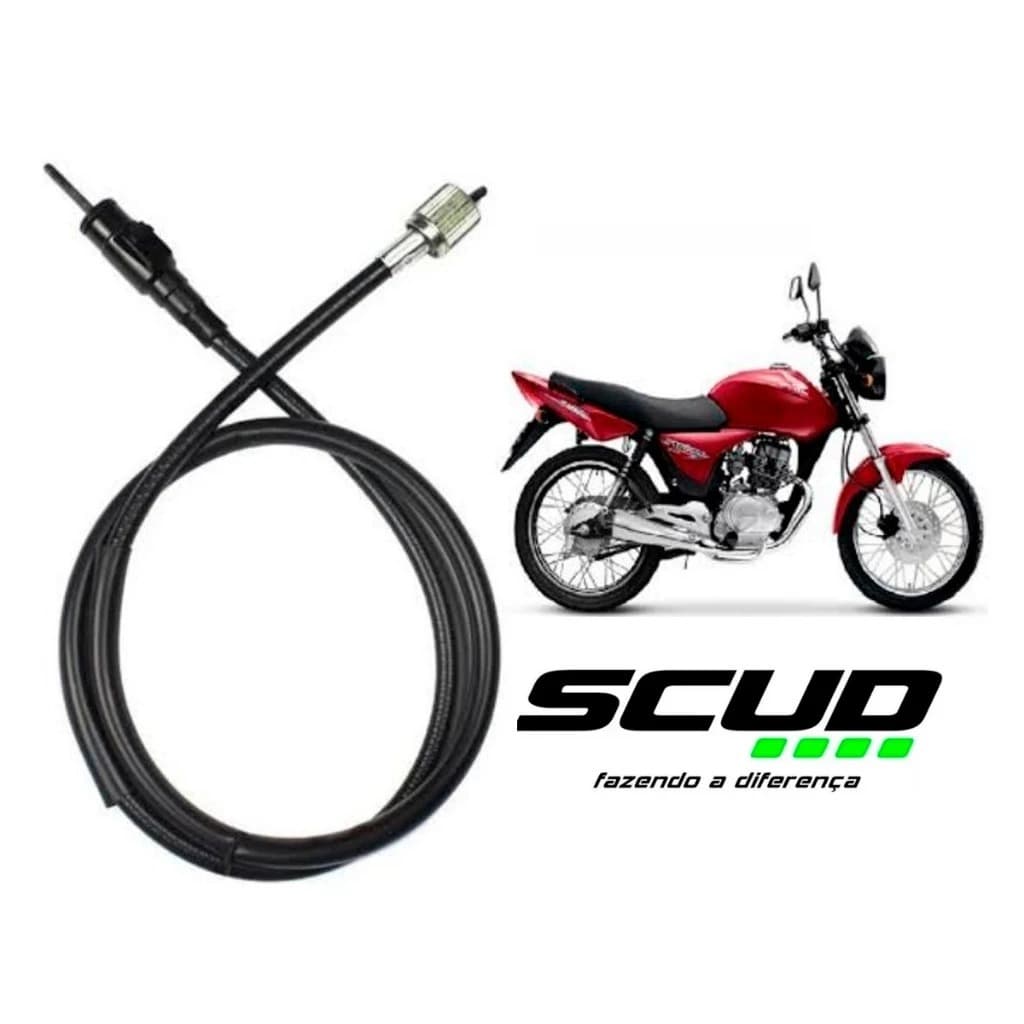Cabo do Velocímetro HONDA TITAN 150 2004 - 2008 FAN 150 2010 - 2013 / SCUD
