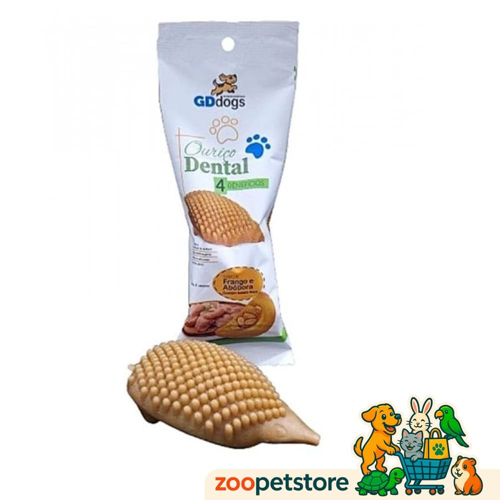 PETISCO PARA CÃES - PORCO-ESPINHO - MORDEDOR COMESTÍVEL