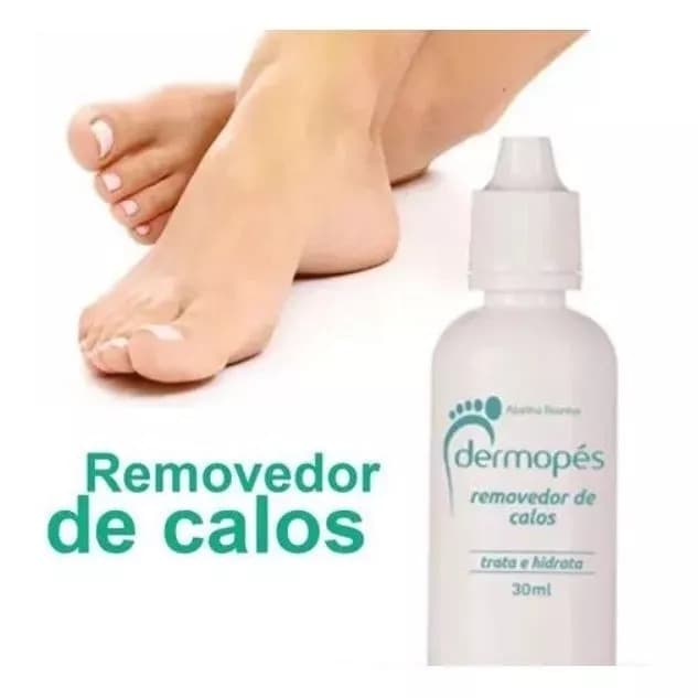 Removedor de Calos para os pés 30ml Dermopés Abelha Rainha