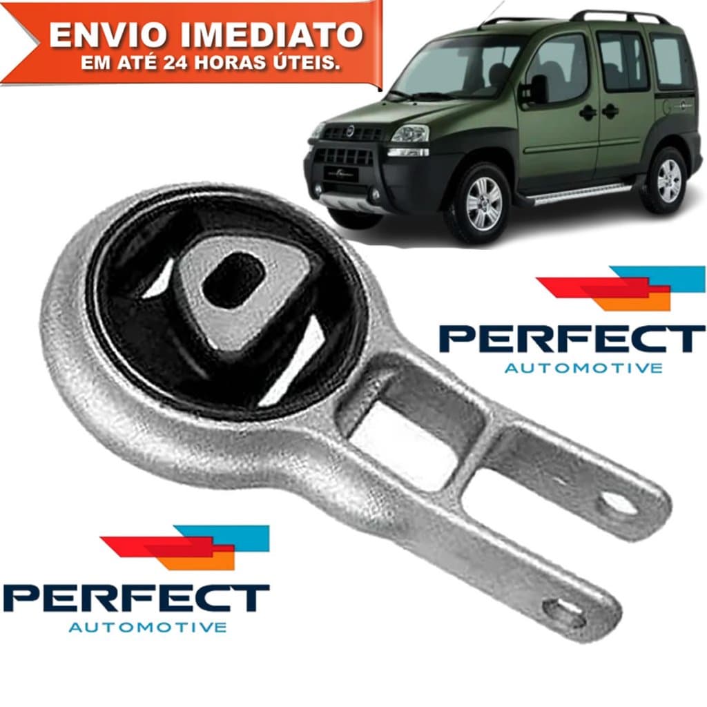 Coxim Câmbio Motor Fiat Doblò Idea 1.8 8V 2004 a 2011 Original 46842704