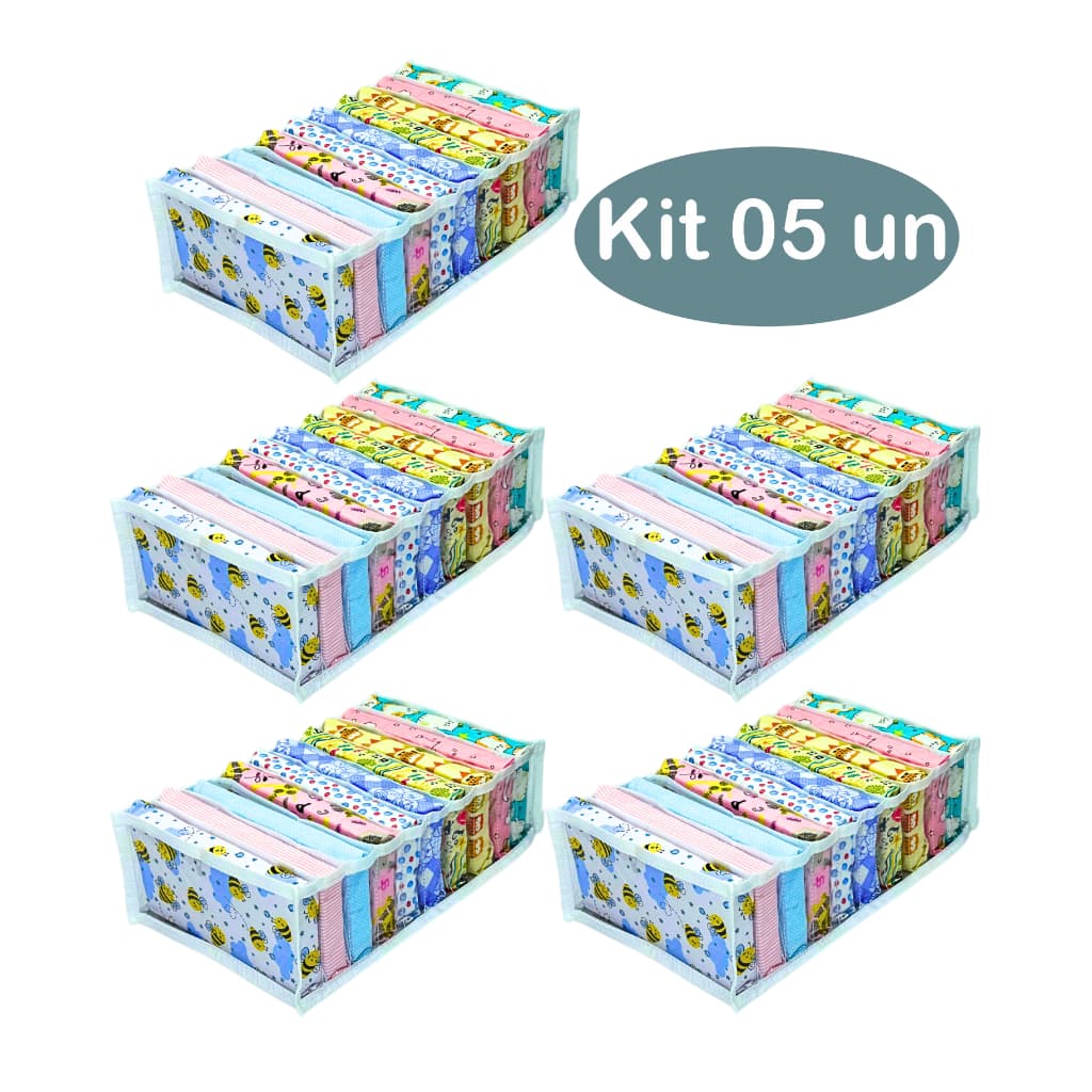 05 Colmeia organizadora M / Organizador de Guarda  Roupa M / Colmeia Organizadora de Gaveta M