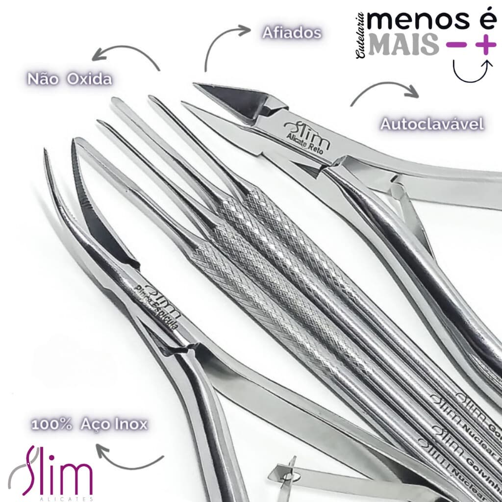 Kit Desencravador Profissional Slim 6 Peças