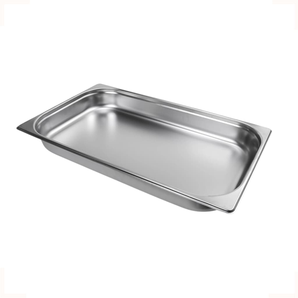 Cuba Gastronômica Inox GN 1/1 x 65mm para Restaurantes, Buffets, Self-Service e Refeitórios