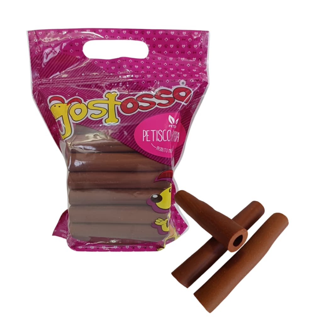 Petisco para cachorro fantasia 100% vegetal Gostosso - Tubets  1Kg