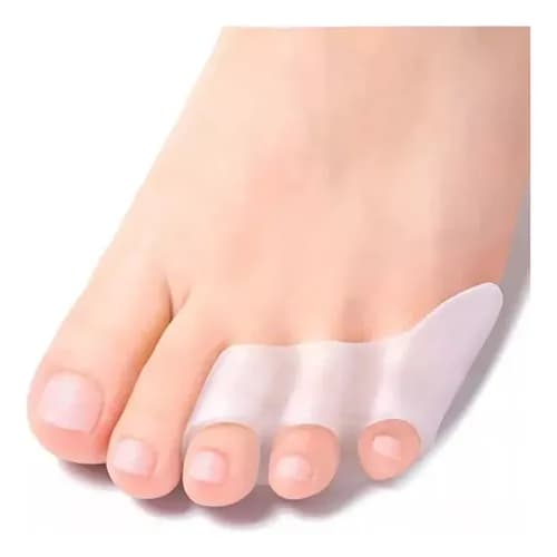 Protetor Para Dedos Em Silicone Kit Par Pés Calos Joanetes