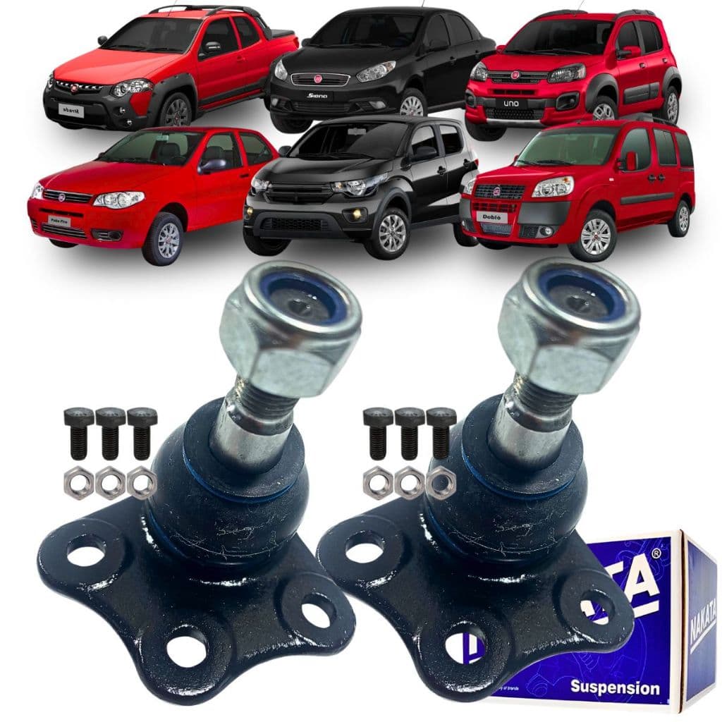Par Pivô Bandeja Fiat Siena Palio Strada Doblo Fiorino Uno