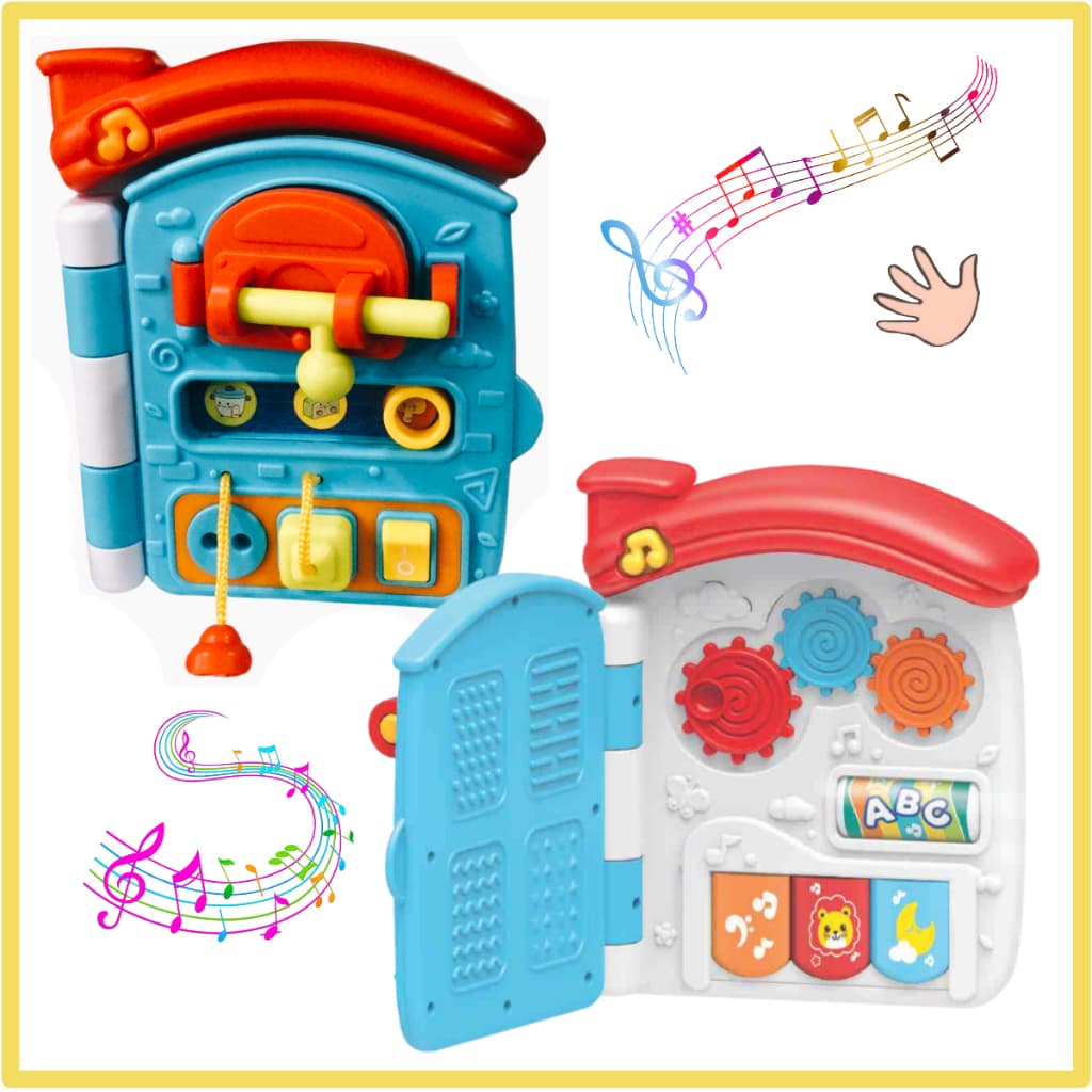 Bebê Atividade Casinha Musical Play