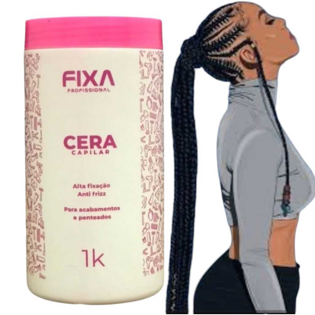 super oferta pomada modeladora extra forte de 01kilo cera capilar box brads nago baby hair