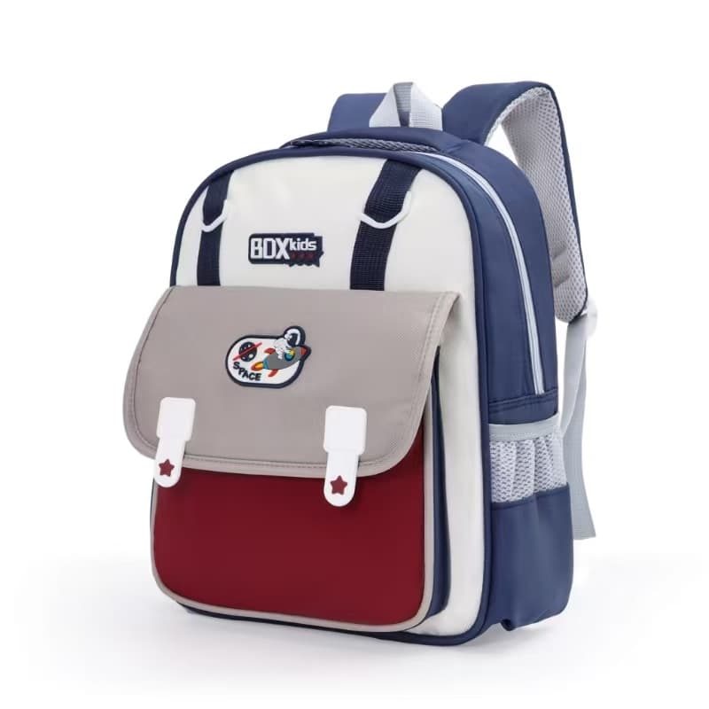 Mochila infantil pré-escola menina menino astronauta foguete