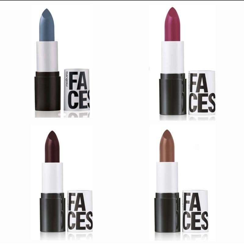 Batom multimix Cremoso ou matte Faces 3,5g (dois por 42,98 e três por 62,97)