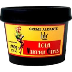 Alisante Lola Vintage Girls 100g – Fios Alinhados, Sem Frizz e Sem Formol