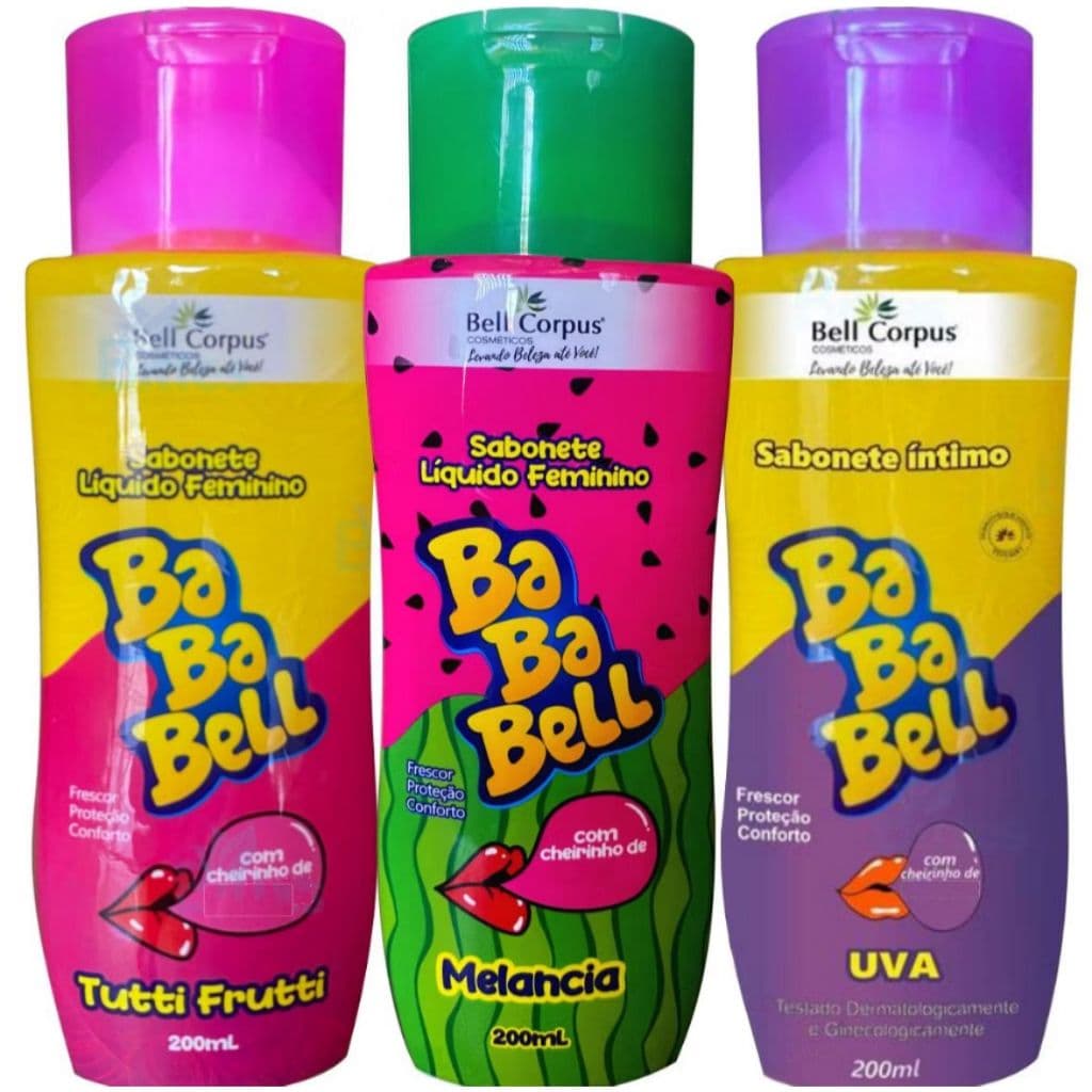 KIT ATÉ 3 SABONETES BELL CORPUS HIGIENE PESSOAL PERFUMADO