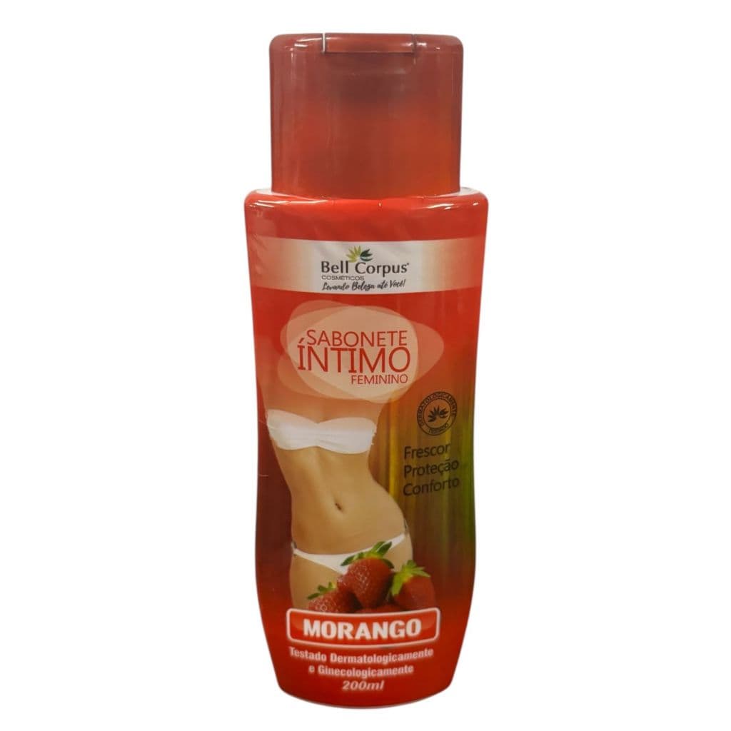 Sabonete íntimo Feminino 200ml Bell Corpus - Morango