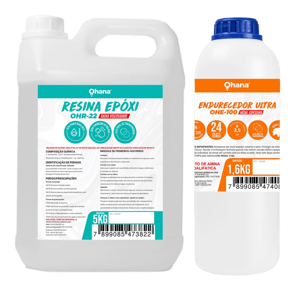 Resina Epóxi Média Espessura 6,6 Kg