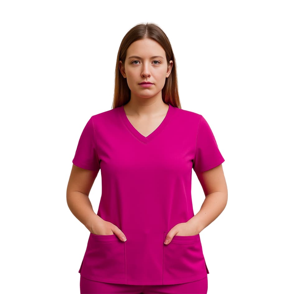 Scrub Bata Blusa Feminino Pijama Cirúrgico Hospitalar Uniforme Gabardine Com Elastano