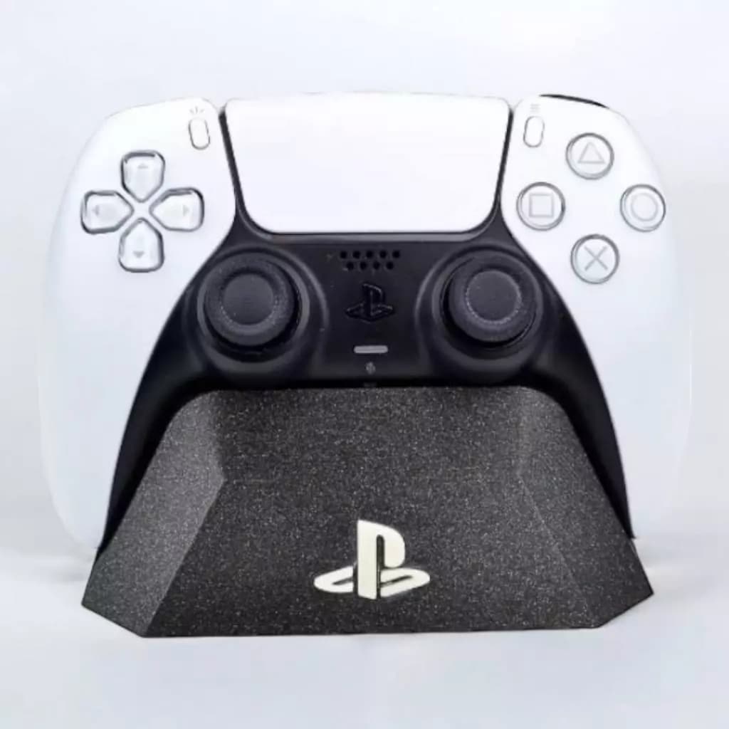 Suporte para Controle PS5 DualSense em PLA Alta Qualidade Compatível com PS5 Slim e Padrão