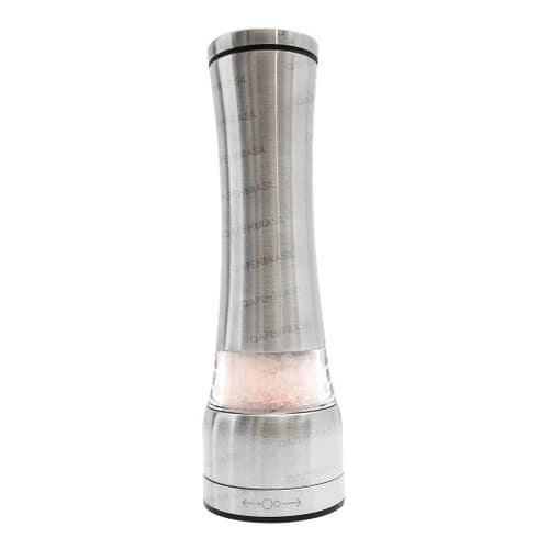 Moedor de Sal ou Pimenta Aço Inox 21Cm