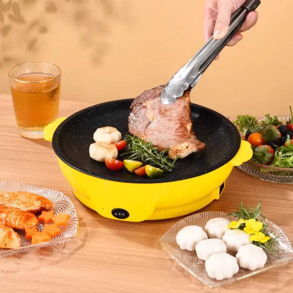 frigideira elétrica antiaderente de cozinha [ 26cm; MST - YS - AO26 ] - SMILE LIFE 58 -