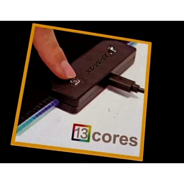 Mousepad Gamer Cores RGB Led Grande 80x30