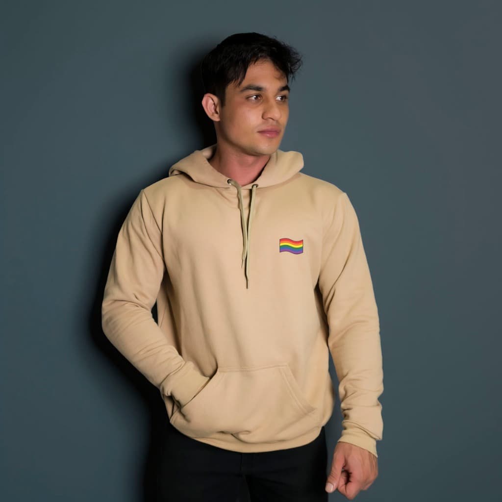 Blusa Blusão Moletom Canguru LGBT Unisex Masculino e Feminino 60% Algodão Compre de Quem Fabrica C/ Qualidade