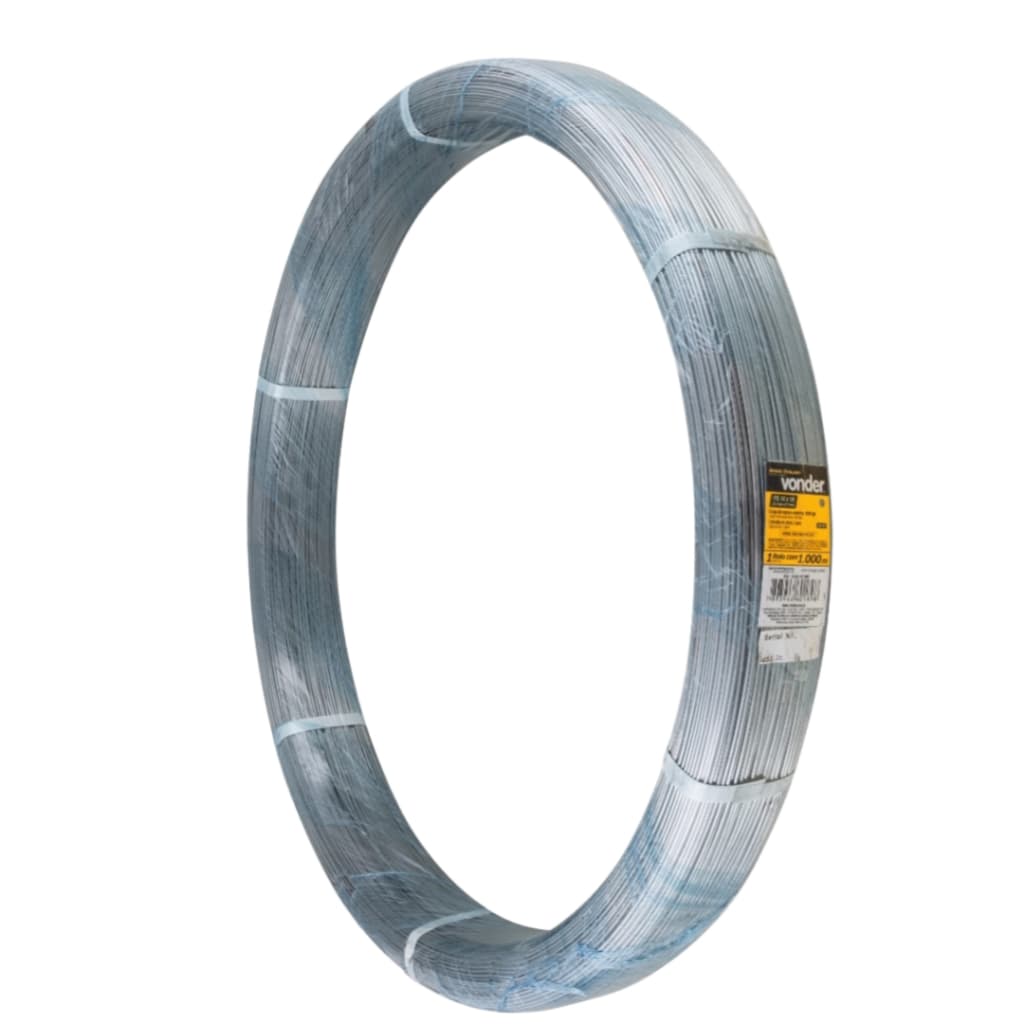 Arame Galvanizado Liso 200 metros - Fruticultura - Maracujá - UVA - Tomate - Kiwi - Xuxu