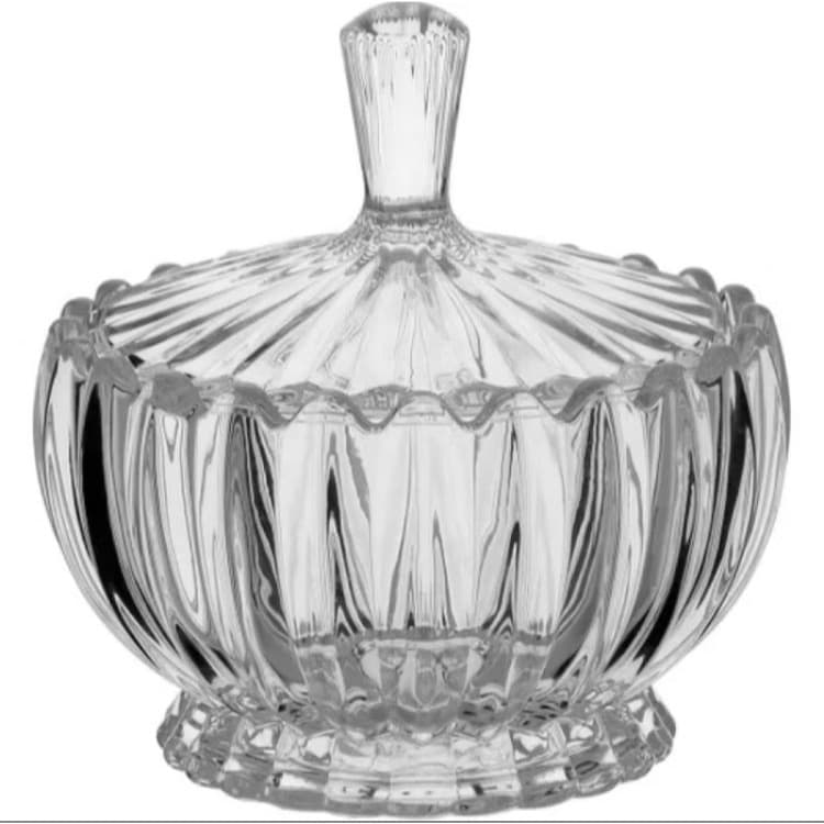 bomboniere de vidro 250ml