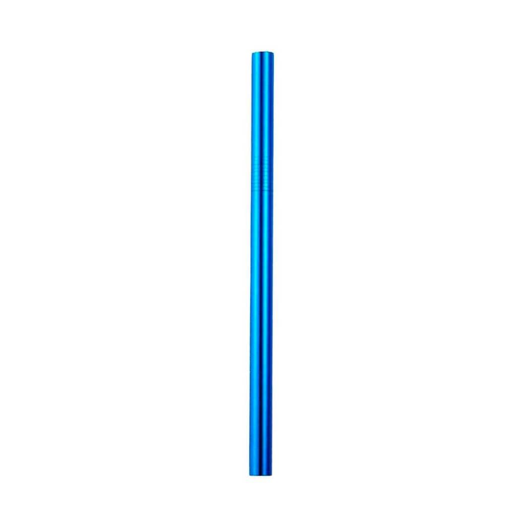 Canudo de Inox Shake 8mm, 10mm ou 12mm - ideal para bebidas espessas - diversas cores - reutilizável