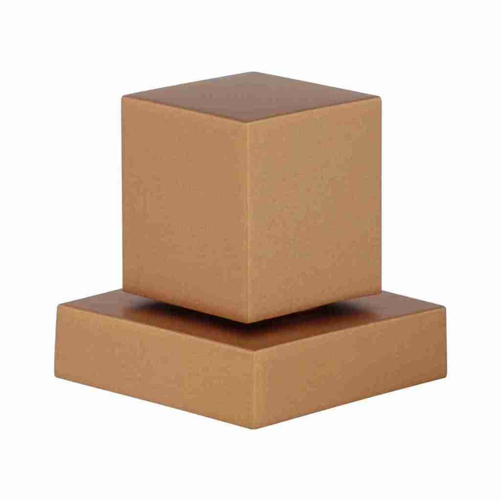 Acabamento Para Registro Quadrado Metal Rose  1/2''e 3/4" Deca