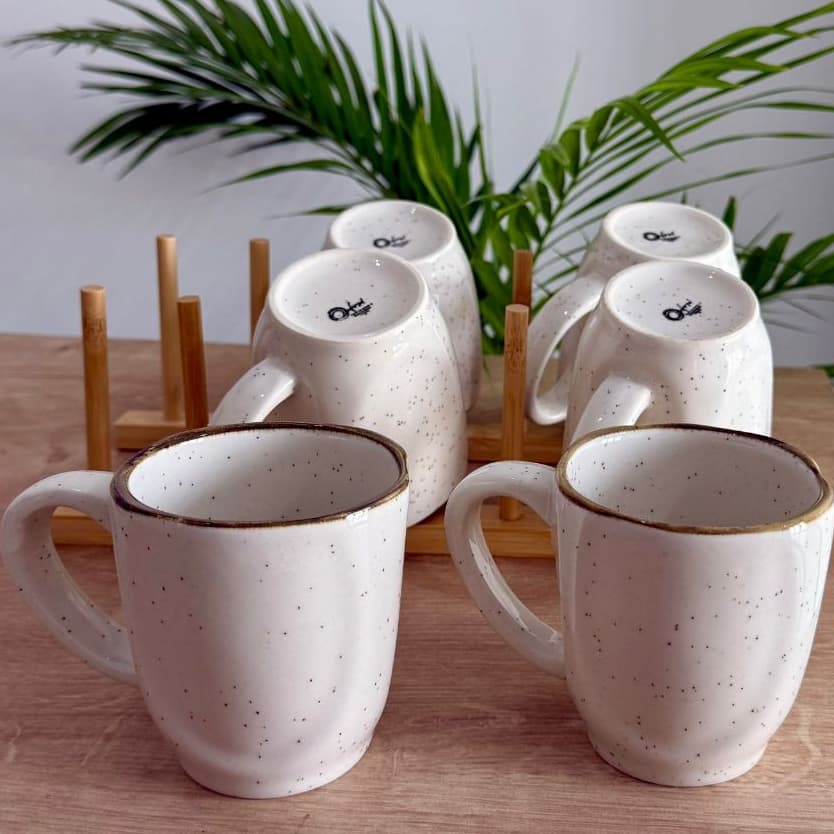 Jogo 6 Canecas Café Chá Ryo Maresia 260ml Oxford Porcelanas