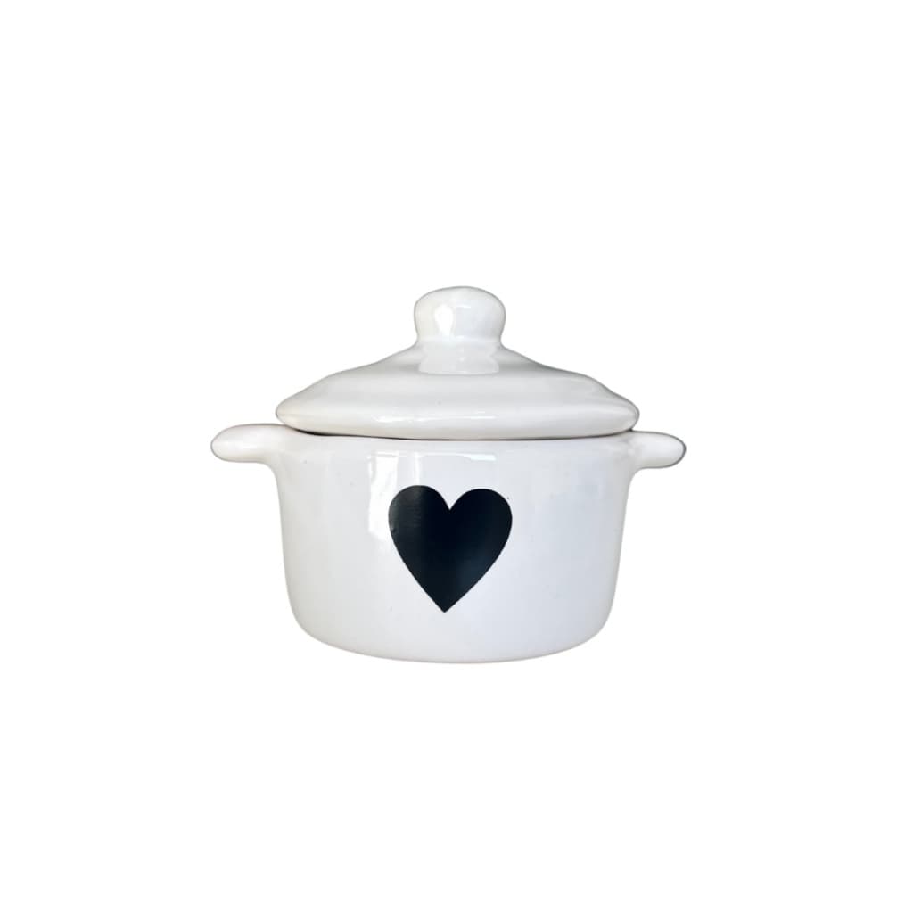 Panelinha Caçarola com Tampa de Cerâmica  Mini Caçarola- Perfeito para Porções individuais