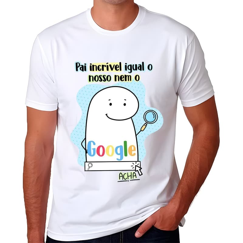 Blusa dia dos pais / Camisa dia dos pais / Presente dia dos pais