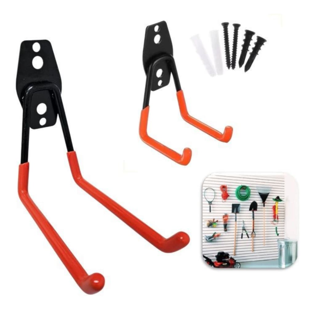 Suporte Aço Multiuso 23 Kg Parede Pendure Tudo Escada Cadeira