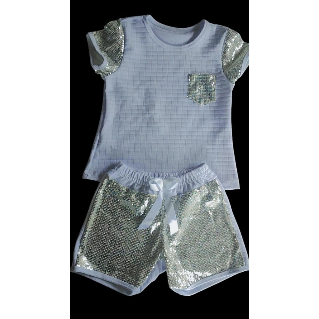 Conjunto short+camiseta paete infantil