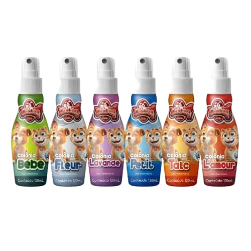 PERFUME DEO COLÔNIA PARA GATOS E CACHORROS CATDOG 120ML