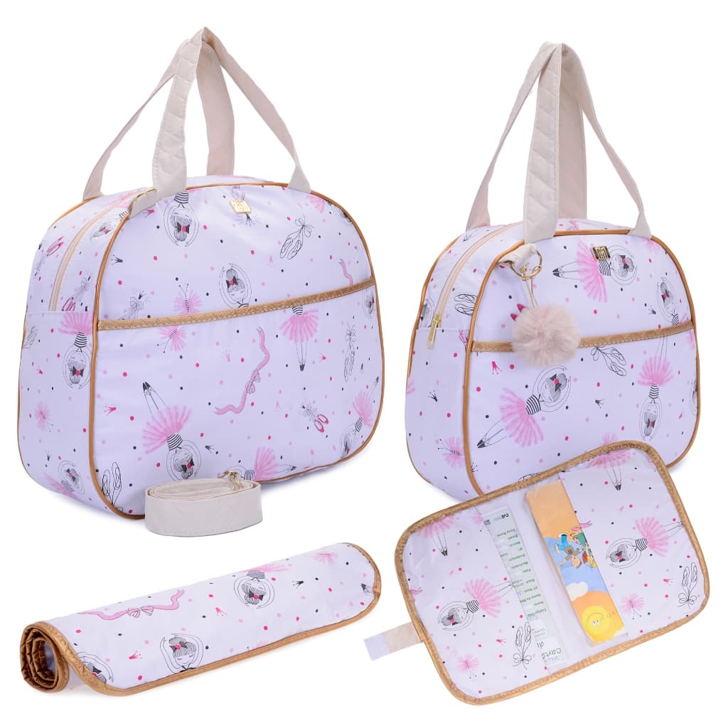 Bolsa Maternidade Saída Kit 4 Peças Térmico Impermeável Multifuncional