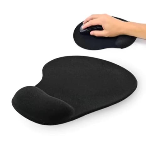 Mouse Pad Com Apoio de Punho e Base Anti Derrapante