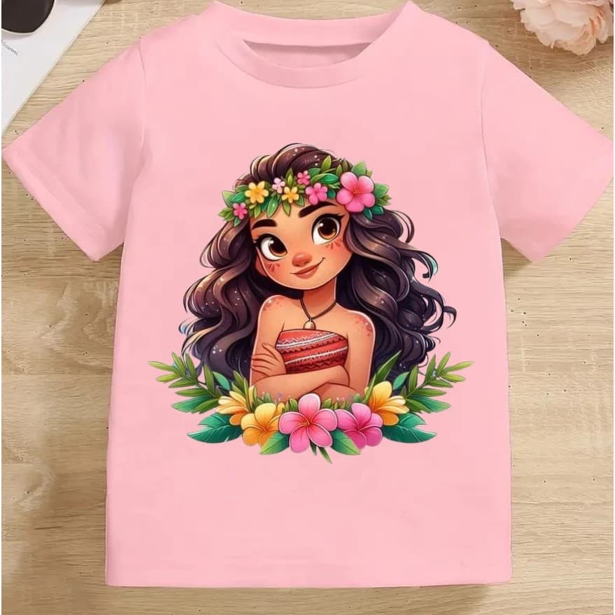 camiseta unissex blusa infantil FILME MOANA 2,moda infantil,camiseta,menina