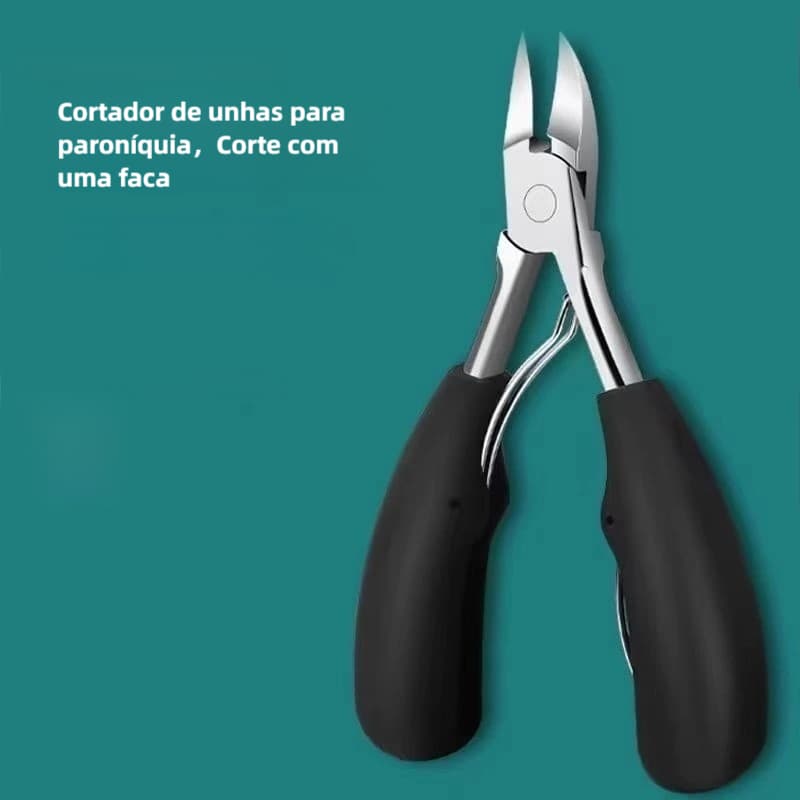 Alicate de Unhas com Ponta Fina, Aço Inoxidável para Cuidados Diários