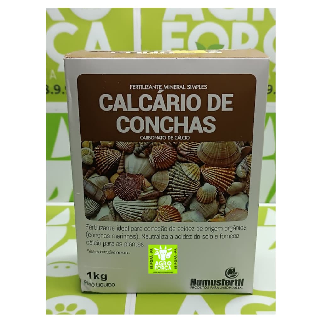 calcario de conchas corrige o solo estabiliza ph 1kg