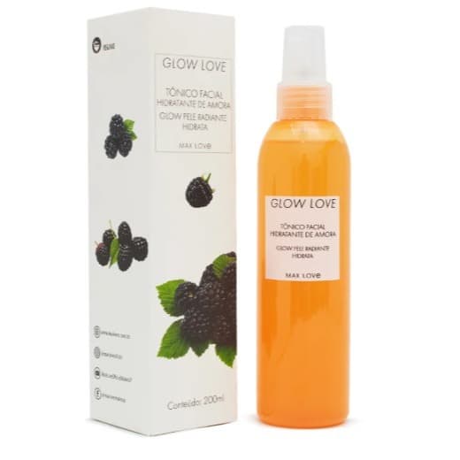 Tônico Facial Hidratante de Amora Glow Love Max Love 200ml