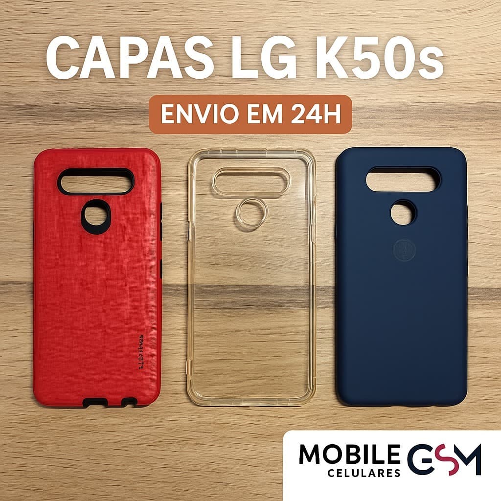 CAPA CAPINHA LG K50s FEMININO E MASCULINO