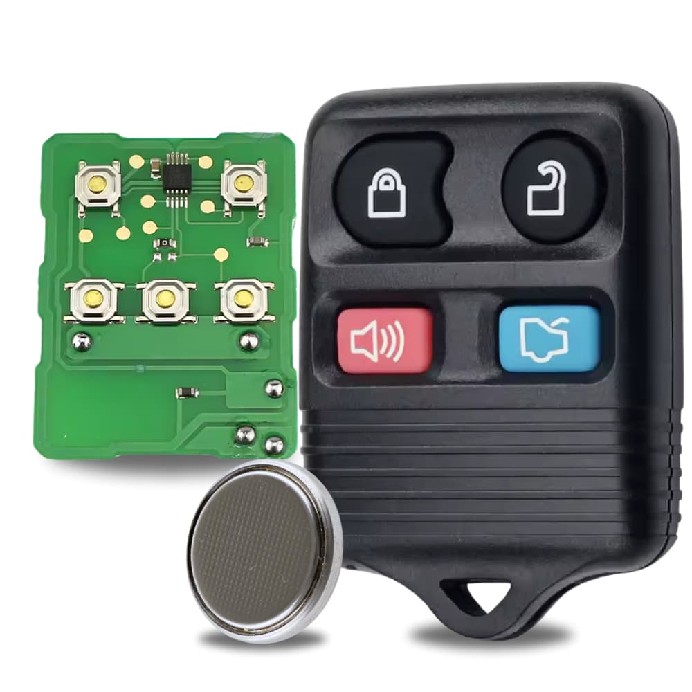 Controle Remoto P/ Alarme Original Ford Ka Fiesta 4 Botões